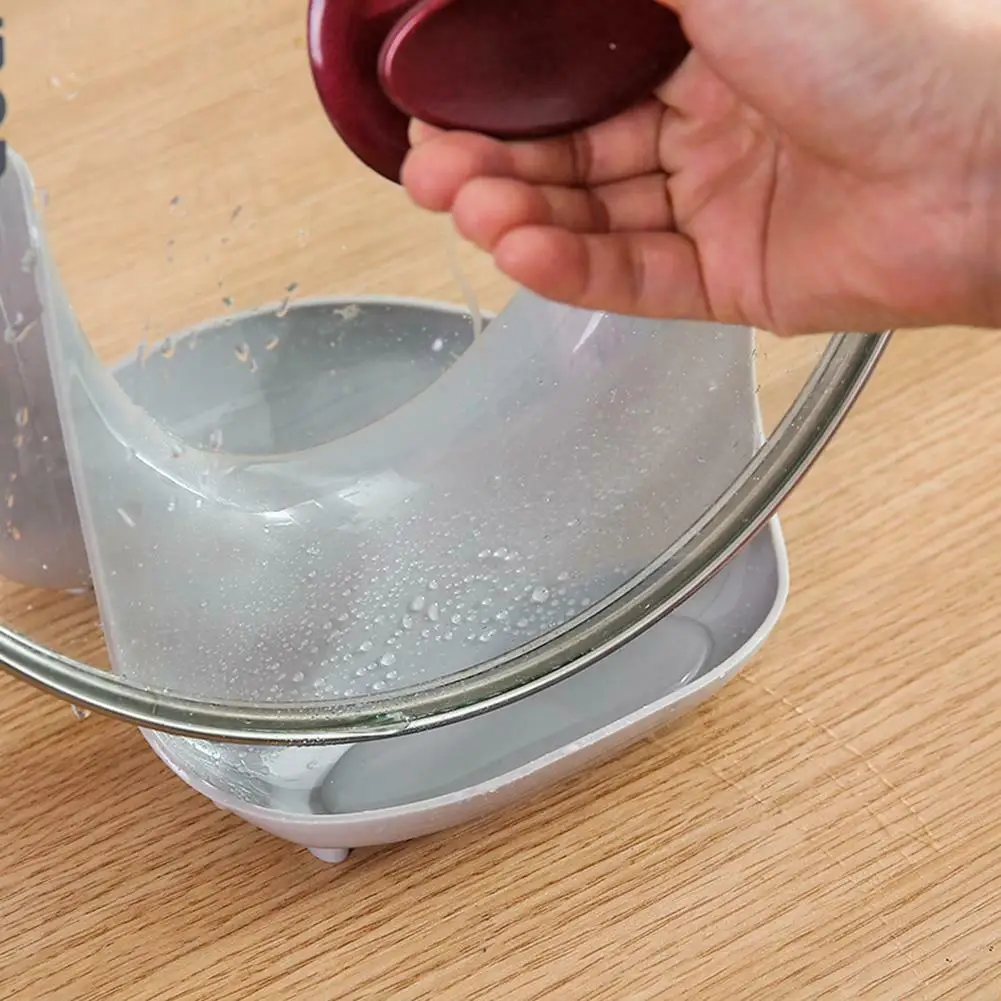 Бытовой кухонный пластиковый поддон для приготовления пищи крышка кастрюли