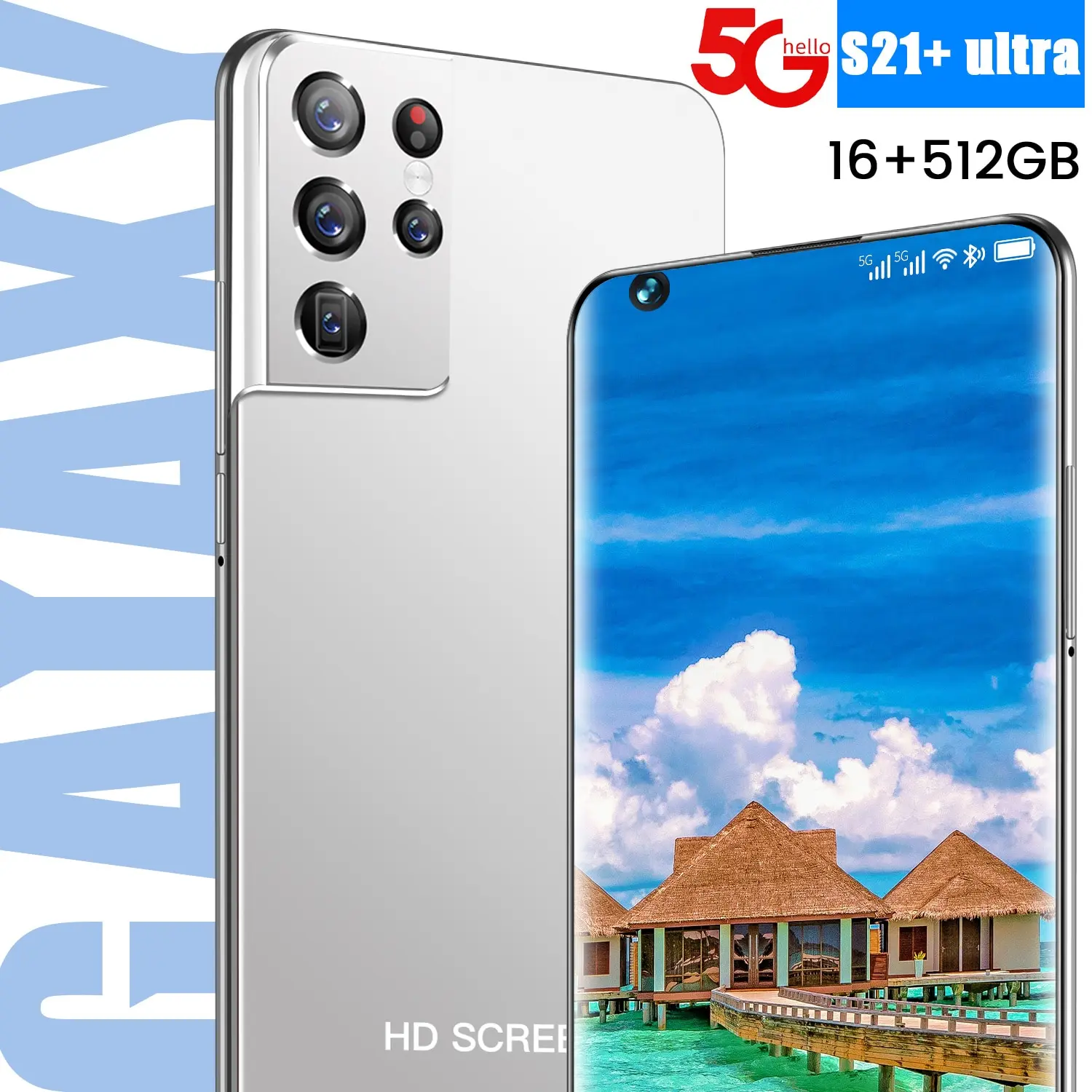S21Ultra 24+48mp 7.3 Inch Andriod 10.0 Sim Double+micro Sd Smart Phone Face Fingerprint Unlock 16 512gb 6800mah Mobile Phone
S21Ultra 24+48mp 7.3 Inch Andriod 10.0 Sim Double+micro Sd Smart Phone Face Fingerprint Unlock 16 512gb 6800mah Mobile Phone
