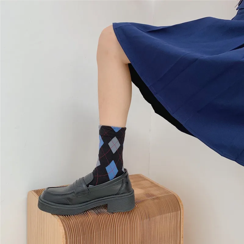 SP&CITY Korean Version Women's Socks Vintage Checkered Pattern Harajuku Cotton Socks Fashion Children's Socks Clothing For Girl
SP&CITY Korean Version Women's Socks Vintage Checkered Pattern Harajuku Cotton Socks Fashion Children's Socks Clothing For Girl