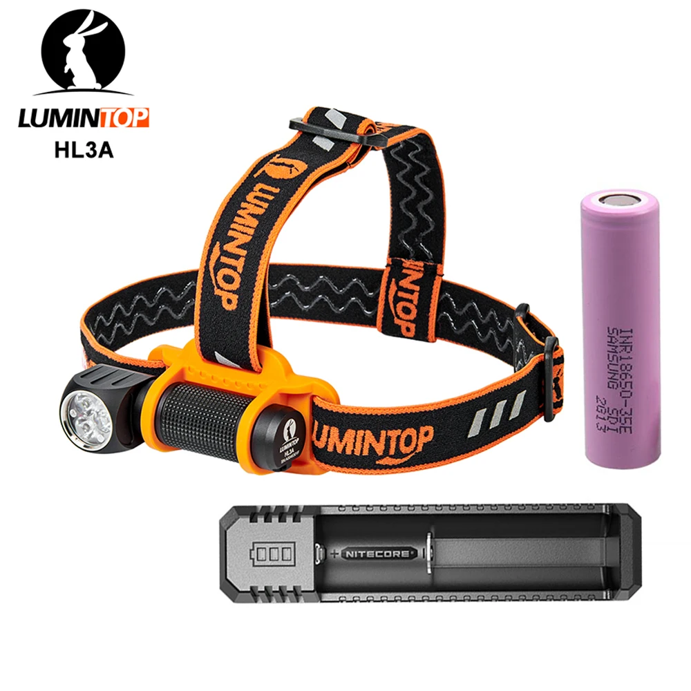 LUMINTOP HL3A головной светильник XP L HI SST20 светодиодный Макс 2800 люмен луч 200 м 90 градусов