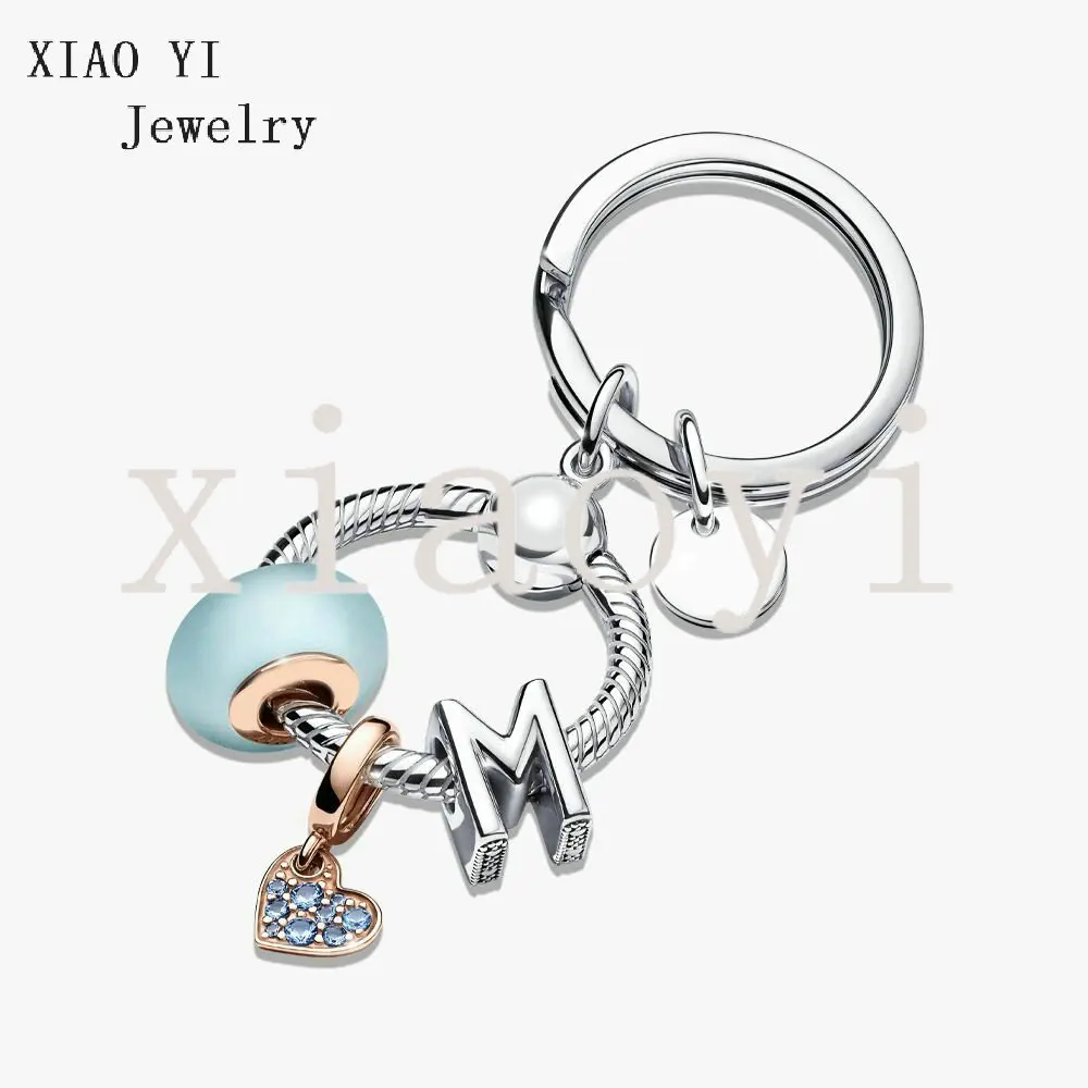 XIAOYI 2021 autumn new Round key ring letter M Heart Blue pendant Glass Girl Fine Jewelry gift to a friend Free delivery
XIAOYI 2021 autumn new Round key ring letter M Heart Blue pendant Glass Girl Fine Jewelry gift to a friend Free delivery