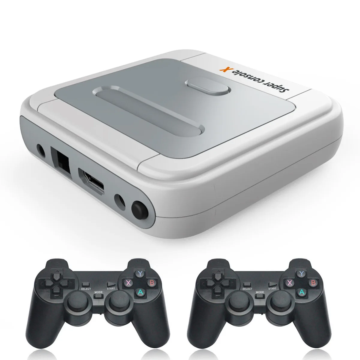 Retro Super Console X Mini/TV Video Game Console For PSP/PS1/MD/N64 WiFi Support HD Out Built-in 50 Emulators with 50000+Games
Retro Super Console X Mini/TV Video Game Console For PSP/PS1/MD/N64 WiFi Support HD Out Built-in 50 Emulators with 50000+Games