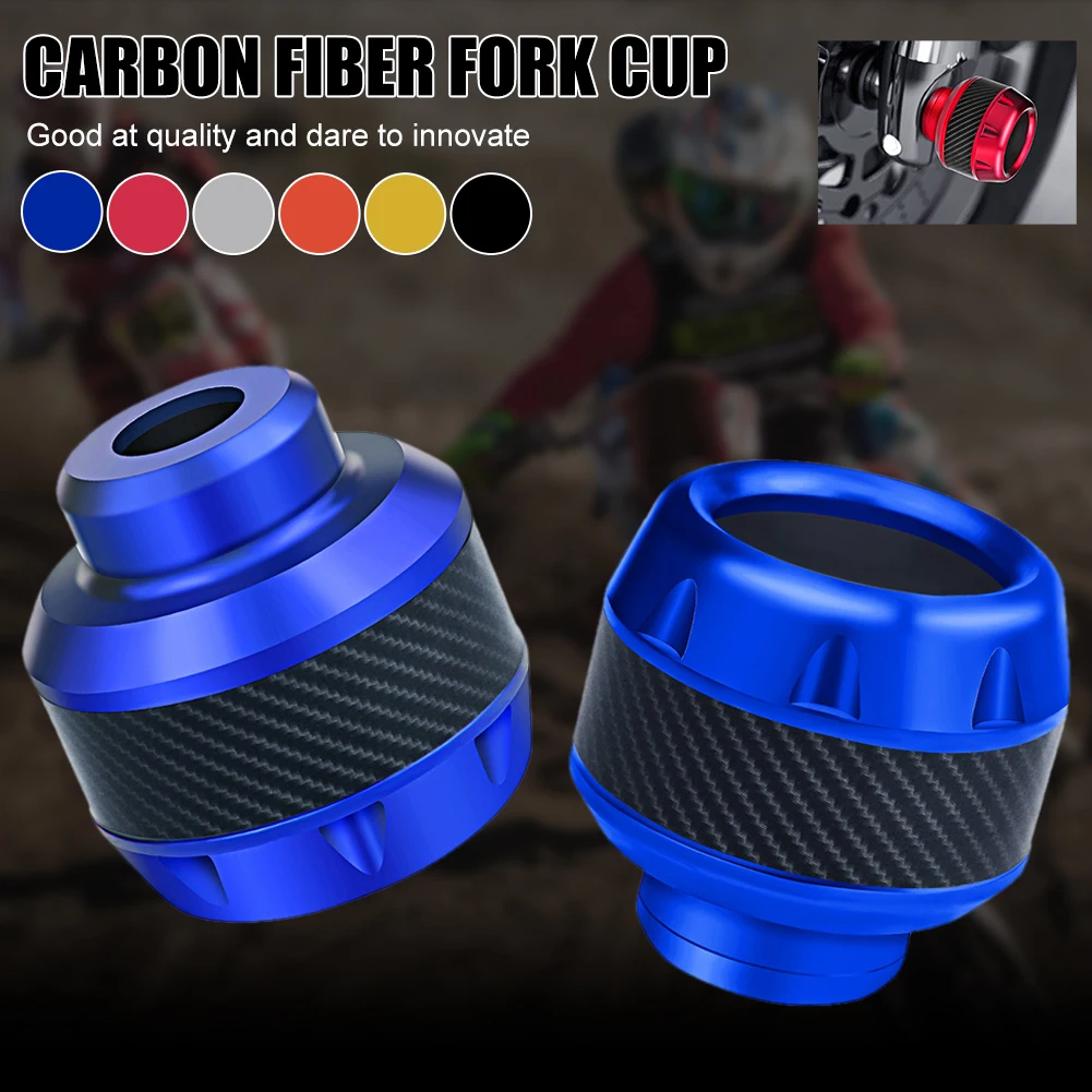 2Pcs Universal Motorcycle Frame Slider Aluminum Alloy Front Fork Cup Falling Crush Protector Carbon Fiber for Motorbike Scooter
2Pcs Universal Motorcycle Frame Slider Aluminum Alloy Front Fork Cup Falling Crush Protector Carbon Fiber for Motorbike Scooter