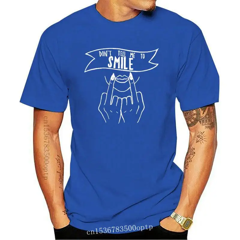 Don't Tell Me To Smile T-shirt Trendy Women Social Distancing Tshirt Funny Short Sleeve Graphic Introvert Summer Tee Shirt Top
Don't Tell Me To Smile T-shirt Trendy Women Social Distancing Tshirt Funny Short Sleeve Graphic Introvert Summer Tee Shirt Top
