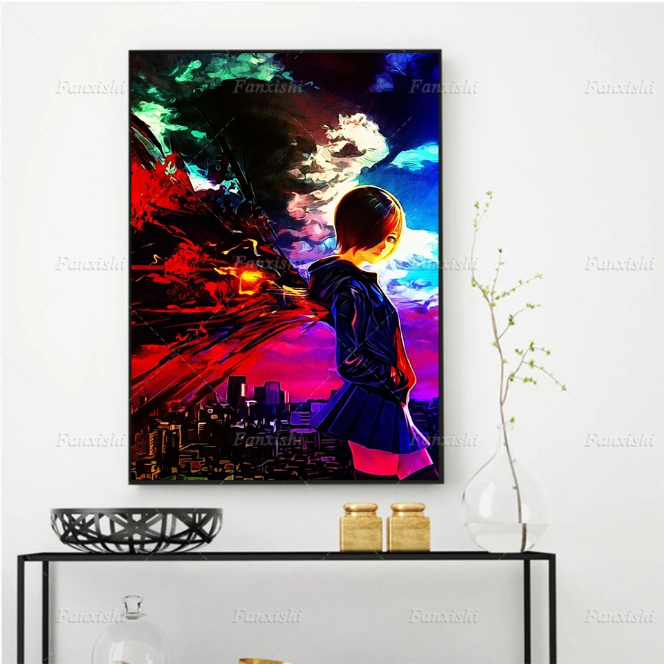 Anime Tokyo Ghoul Touka Posters Abstract Painting Wall Art Print Canvas Hd Modular Pictures Boy's Living Room Bedroom Home Decor
Anime Tokyo Ghoul Touka Posters Abstract Painting Wall Art Print Canvas Hd Modular Pictures Boy's Living Room Bedroom Home Decor
