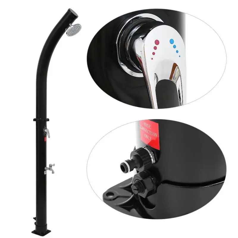 Outdoor Solar showers column Showers Bathroom Panel Faucet Shower System Waterfall Rain fit for garden swimming pool Outdoor HWC
Outdoor Solar showers column Showers Bathroom Panel Faucet Shower System Waterfall Rain fit for garden swimming pool Outdoor HWC