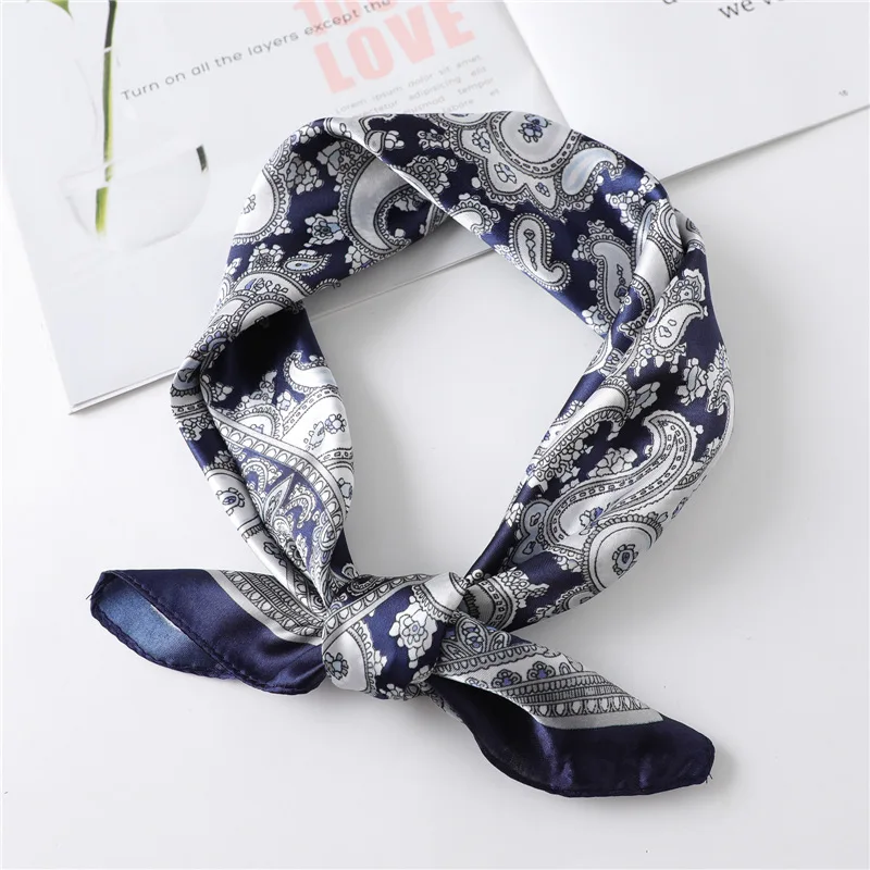 Silk Scarf Square Women Shawls Wraps Fashion Office Small Hair Neck Hijabs Foulard Scarves 60*60cm
Silk Scarf Square Women Shawls Wraps Fashion Office Small Hair Neck Hijabs Foulard Scarves 60*60cm