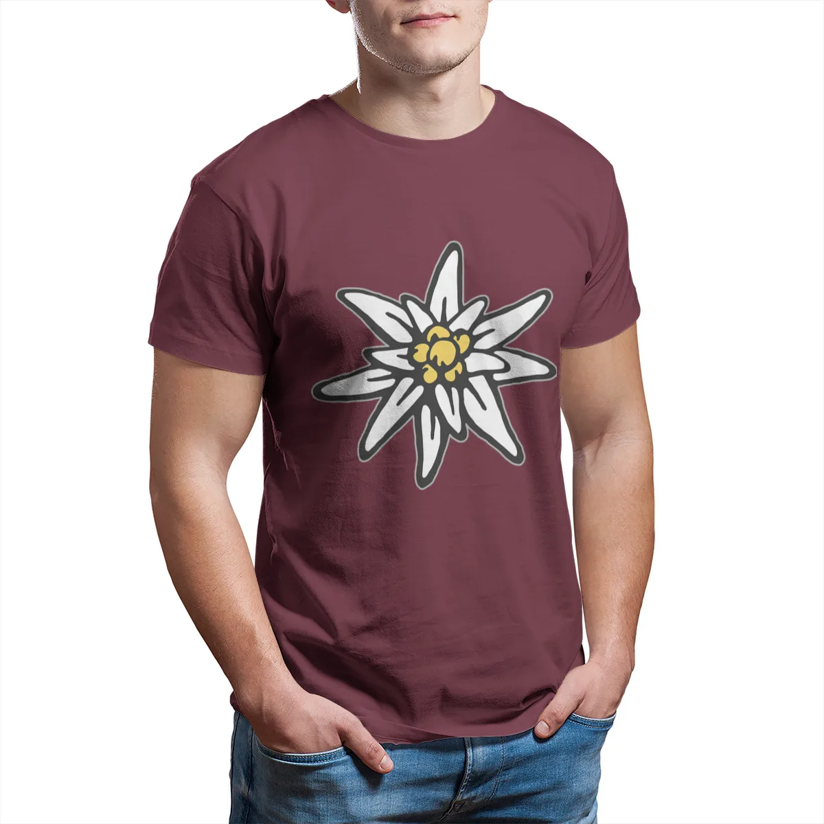 Edelweiss Mountain Flower Flower ShortSleeve Oversized Unisex Boy color T-Shirts 138033
Edelweiss Mountain Flower Flower ShortSleeve Oversized Unisex Boy color T-Shirts 138033