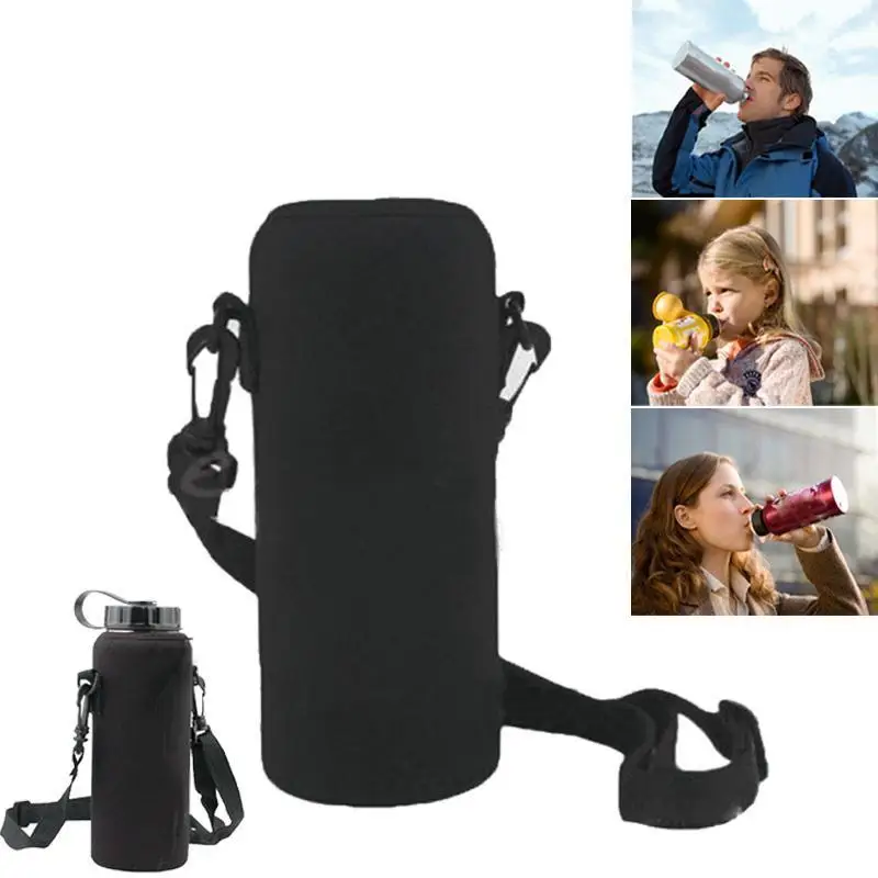 Protective Bottle Cover Sports Bottle Bag Black Carrier Useful Holder Drink Travel Strap
Protective Bottle Cover Sports Bottle Bag Black Carrier Useful Holder Drink Travel Strap