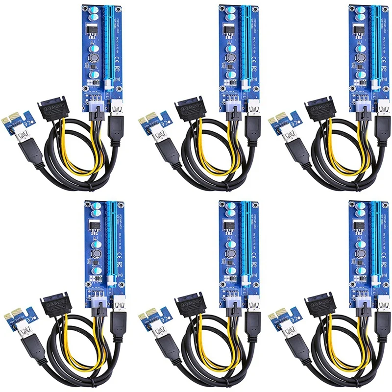 6-Pin PCIe PCI-E Экспресс 1X до 16X Райзер-карта с 6 Pin PCI-E до 15 Pin SATA кабель питания и 60 см Кабель USB 3,0
6-Pin PCIe PCI-E Экспресс 1X до 16X Райзер-карта с 6 Pin PCI-E до 15 Pin SATA кабель питания и 60 см Кабель USB 3,0
