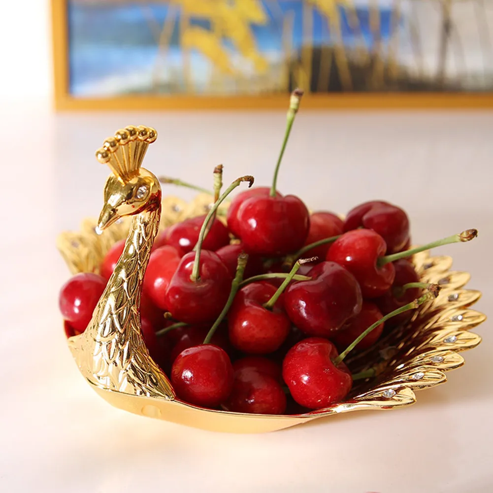 Metal Fruit Vegetable Plate Gold Swan Bowl Dessert Plate Exquisite Nut Fruit Cake Snack Tray For Kitchen KTV
Metal Fruit Vegetable Plate Gold Swan Bowl Dessert Plate Exquisite Nut Fruit Cake Snack Tray For Kitchen KTV