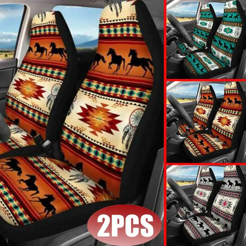 2pcs Car Seat Cover 3D Horse Printing Universal Car Front Seat Protector Seat Cushion Full Cover For Most Car for SUV Car Seat
2pcs Car Seat Cover 3D Horse Printing Universal Car Front Seat Protector Seat Cushion Full Cover For Most Car for SUV Car Seat