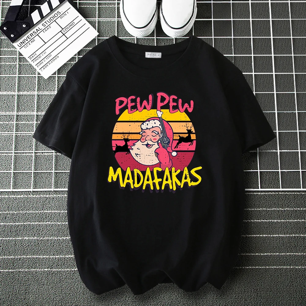Santa Claus Christmas Funny T-Shirts for Men Woman Casual Brand Loose Tee Shirts Summer Tops Male Fashion Harajuku T Shirt
Santa Claus Christmas Funny T-Shirts for Men Woman Casual Brand Loose Tee Shirts Summer Tops Male Fashion Harajuku T Shirt