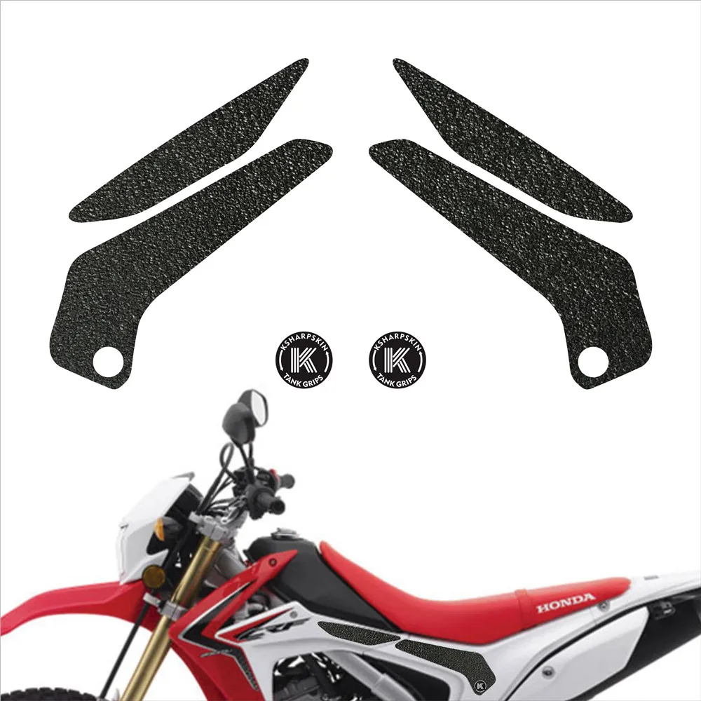 Motorcycle tank grip fuel tank traction pad side knee grip friction protector sticker for HONDA 2013-2018 CRF250L 14-15 CRF250M
Motorcycle tank grip fuel tank traction pad side knee grip friction protector sticker for HONDA 2013-2018 CRF250L 14-15 CRF250M