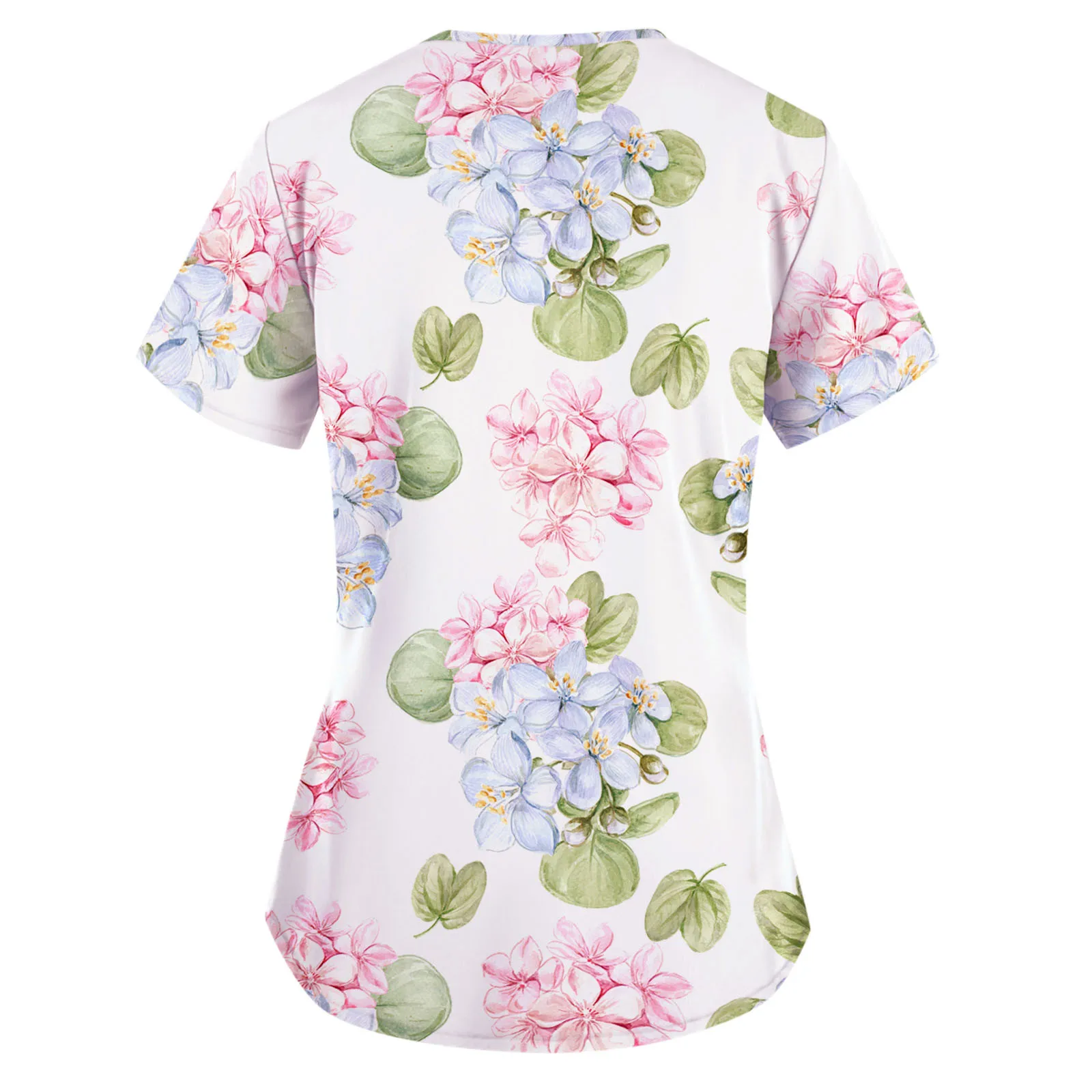 Scrubs Women Uniform Short Sleeves V-neck Tops New Working Uniform Floral Print Blouse Nurse Clothes Carer Tops Accessories 2021
Scrubs Women Uniform Short Sleeves V-neck Tops New Working Uniform Floral Print Blouse Nurse Clothes Carer Tops Accessories 2021