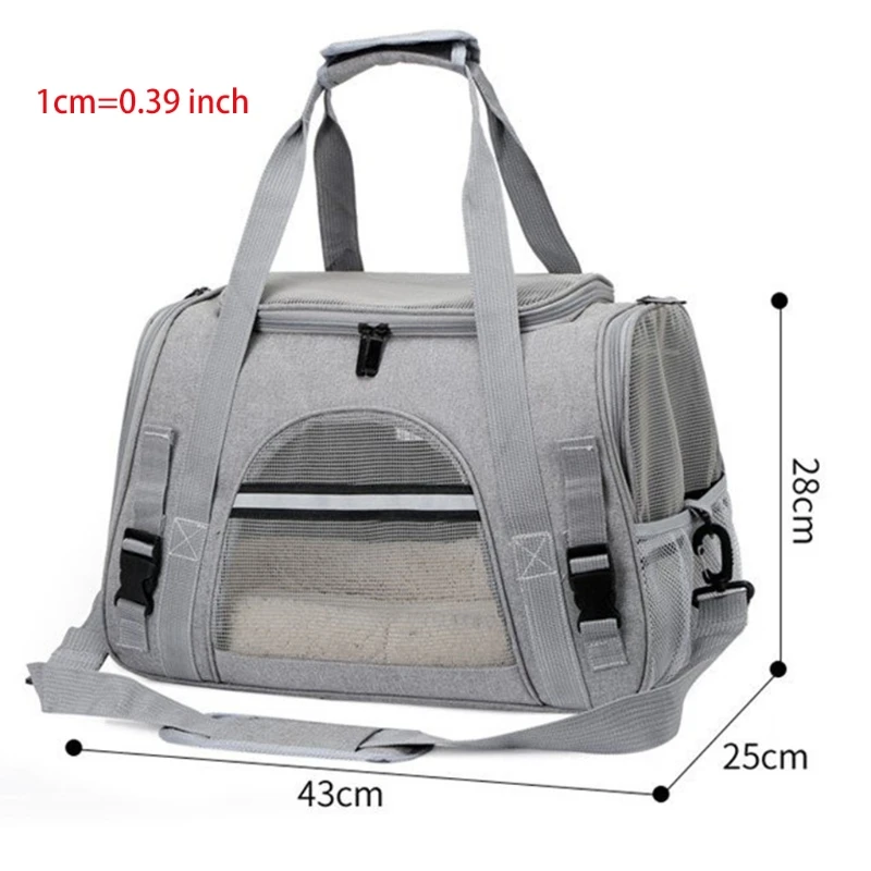 Portable Pet Carrier Folding Single Shoulder Bag Breathable Carrying Handbag for Small Dogs Puppies Cats Messenger Bag
Portable Pet Carrier Folding Single Shoulder Bag Breathable Carrying Handbag for Small Dogs Puppies Cats Messenger Bag