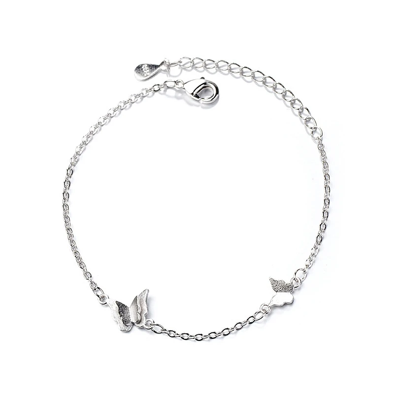 Charm Romantic Butterfly Minimalist Style Silver Plated Bracelet for Women Fashion Luxury Jewelry Adjuestable Bangle Gifts
Charm Romantic Butterfly Minimalist Style Silver Plated Bracelet for Women Fashion Luxury Jewelry Adjuestable Bangle Gifts