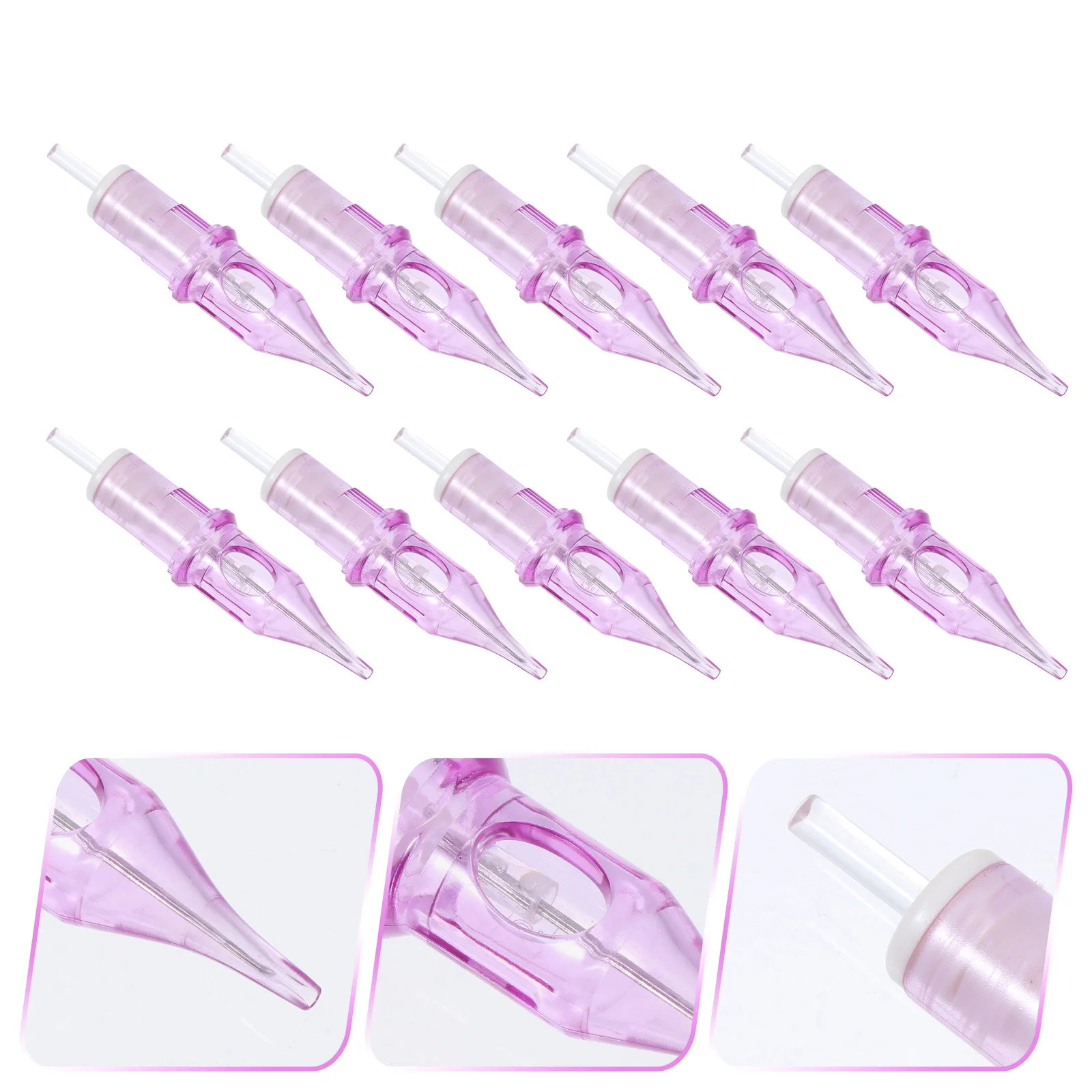 10pcs Tattoos Needles Useful Tattoos Machine Needles Simple Tattoos Supplies (Violet)
10pcs Tattoos Needles Useful Tattoos Machine Needles Simple Tattoos Supplies (Violet)