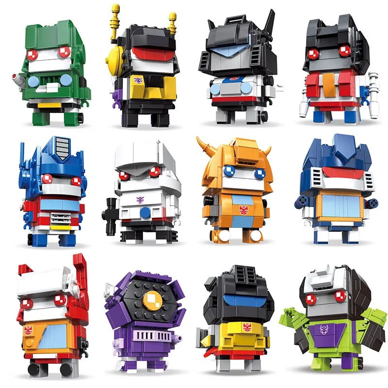 2020 Hornet совместимая игрушка трансформер Brickheadz фигурка кирпичной головы наборы