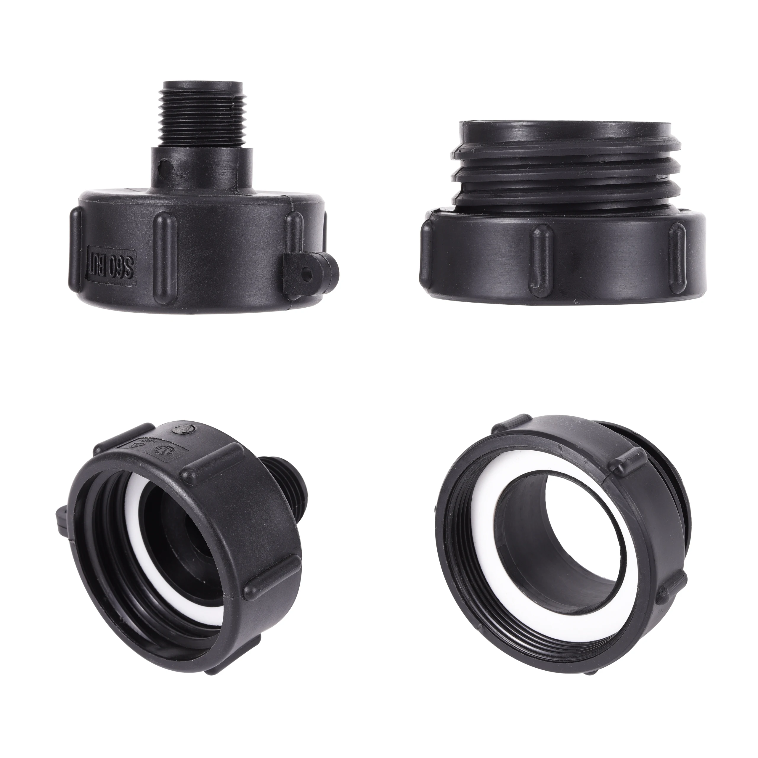 Tank Adapter thicken plastic Tap Connector Water Tank Fitting For Home Garden Water Connectors3/4" inch Thread IBC
Tank Adapter thicken plastic Tap Connector Water Tank Fitting For Home Garden Water Connectors3/4" inch Thread IBC