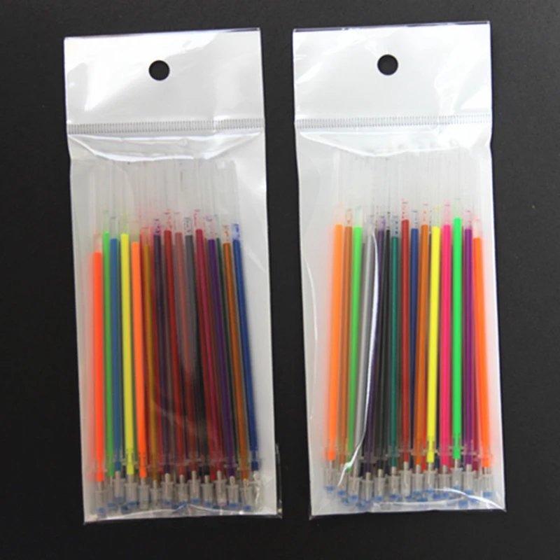 Hot 24Pcs Rainbow Flash Gel Pen Highlighter Refill Color Full Shinning Refills Painting Pen Refills Office Student Supplies
Hot 24Pcs Rainbow Flash Gel Pen Highlighter Refill Color Full Shinning Refills Painting Pen Refills Office Student Supplies