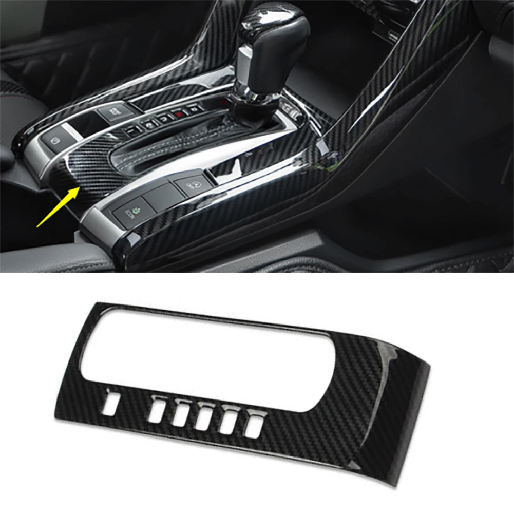 Carbon Fiber ABS Gear Shift Box Panel Cover Trim With 3M Tape For Honda Civic 10th 2016-2018
Carbon Fiber ABS Gear Shift Box Panel Cover Trim With 3M Tape For Honda Civic 10th 2016-2018