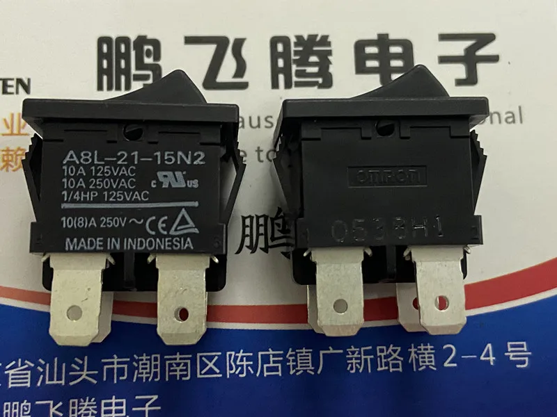 1 шт Япония Omron A8L 21 15N2 высокий ток кулисный переключатель 4 фута 2 шестерни 10A250V