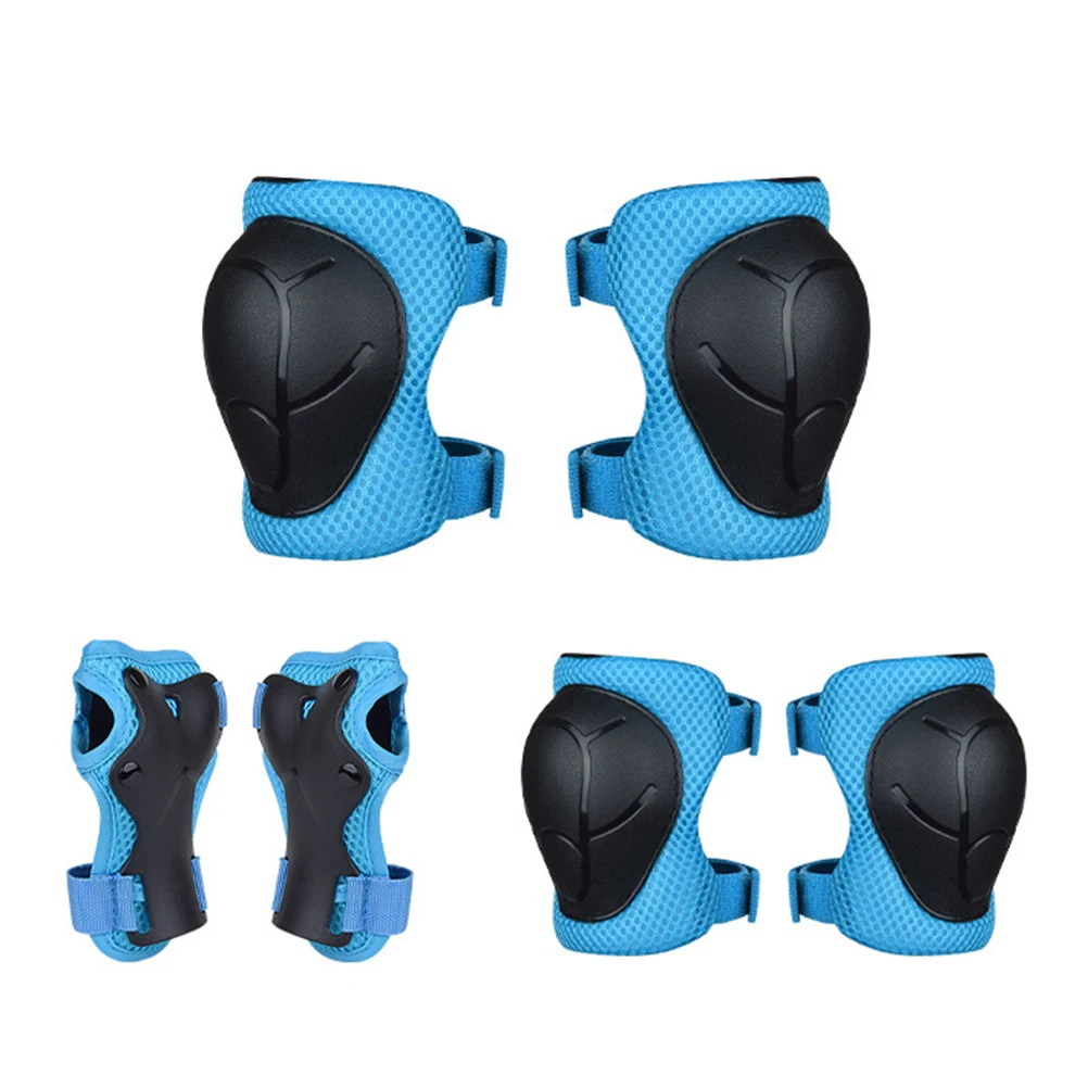 6 Pcs Kids Protective Gear Professional Sports Shock Absorbent Wrist Guards Elbow Pads Knee Pads for Roller Skating Scooter
6 Pcs Kids Protective Gear Professional Sports Shock Absorbent Wrist Guards Elbow Pads Knee Pads for Roller Skating Scooter