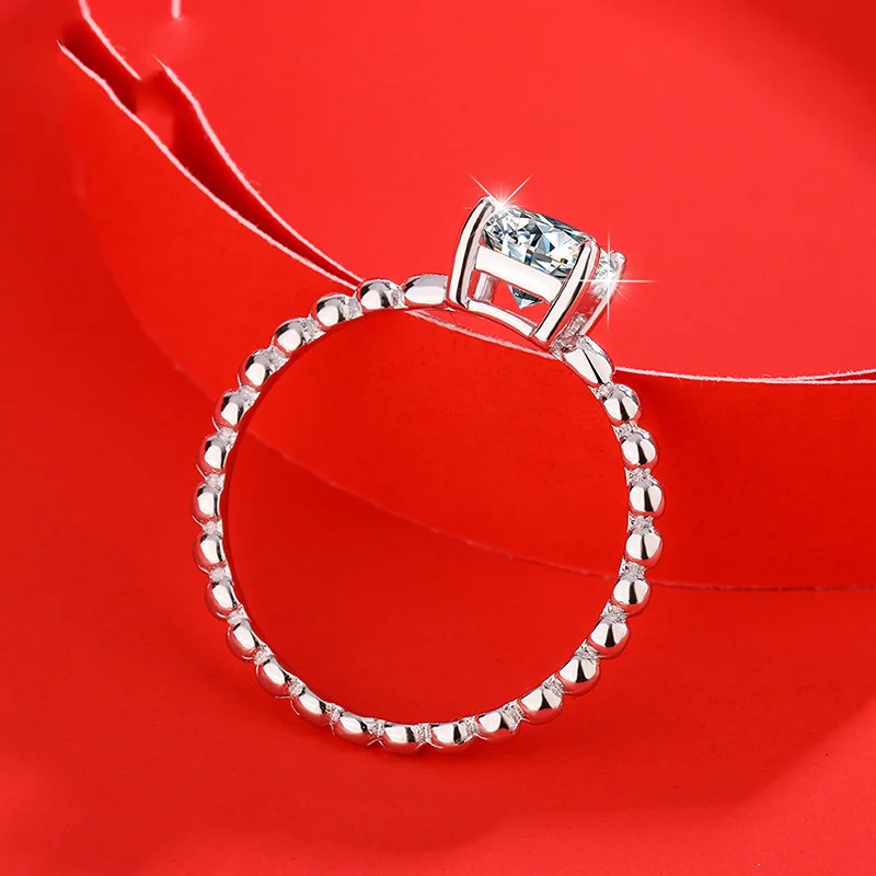 Wong Rain 925 Sterling Silver 1.2 CT Real Moissanite Diamonds Gemstone Wedding Party Creative Ring For Women Fine Jewelry Gifts
Wong Rain 925 Sterling Silver 1.2 CT Real Moissanite Diamonds Gemstone Wedding Party Creative Ring For Women Fine Jewelry Gifts