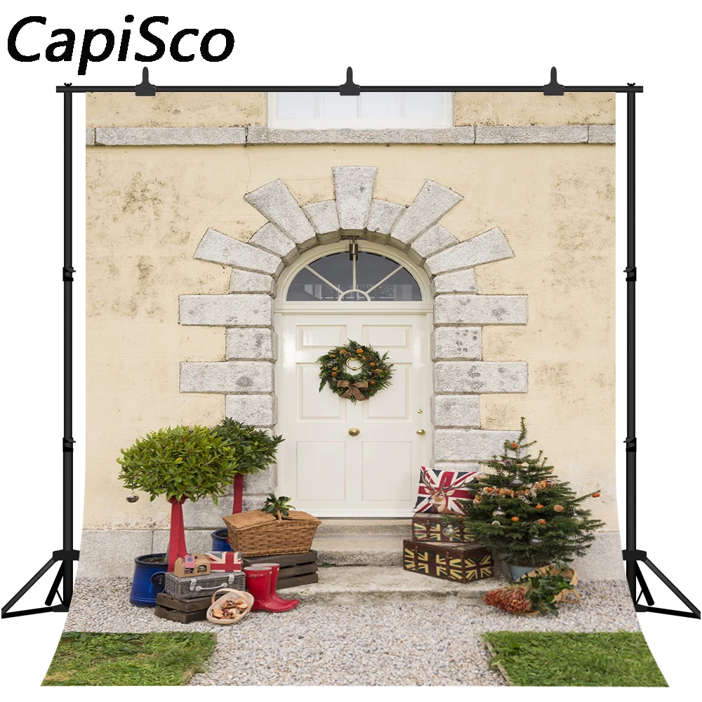 Capisco Christmas Wood Door Tree Gifts Photography Background Wreath Xmas Decor Santa Claus House backdrop Photo Studio Props
Capisco Christmas Wood Door Tree Gifts Photography Background Wreath Xmas Decor Santa Claus House backdrop Photo Studio Props