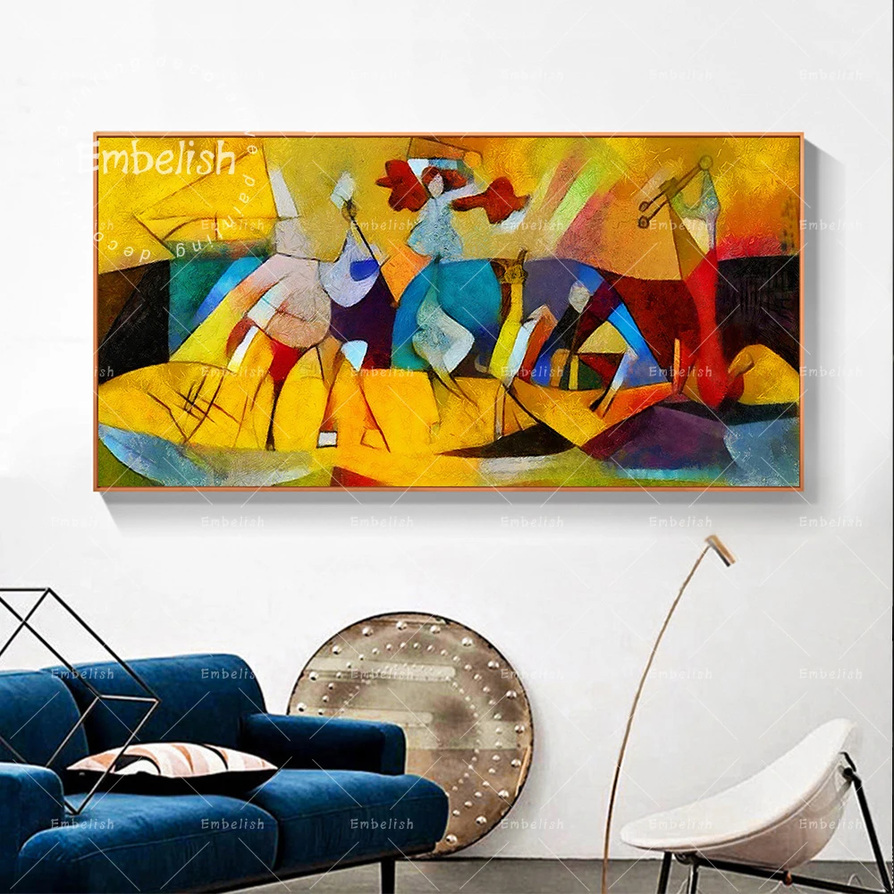 Embelish 1 Pieces Abstract Wall Art Pictures For Living Room Modern Home Decor Famous Artworks By Picasso HD Canvas Oil Painting 
Embelish 1 Pieces Abstract Wall Art Pictures For Living Room Modern Home Decor Famous Artworks By Picasso HD Canvas Oil Painting