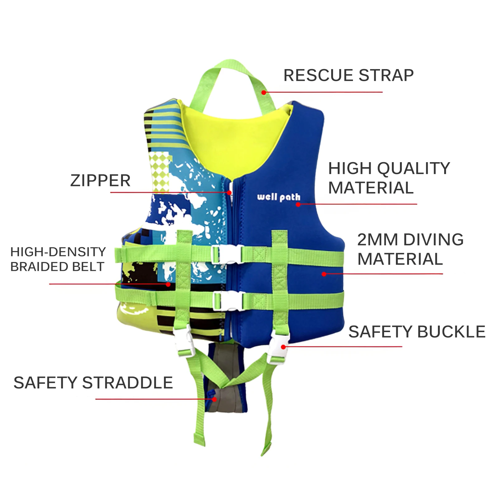Baby Life-Saving Suit Children'S Swimming Vest Sunscreen Kid Drifting Vest Comfortable Multifunctional Foam Big Buoyancy Sui
Baby Life-Saving Suit Children'S Swimming Vest Sunscreen Kid Drifting Vest Comfortable Multifunctional Foam Big Buoyancy Sui