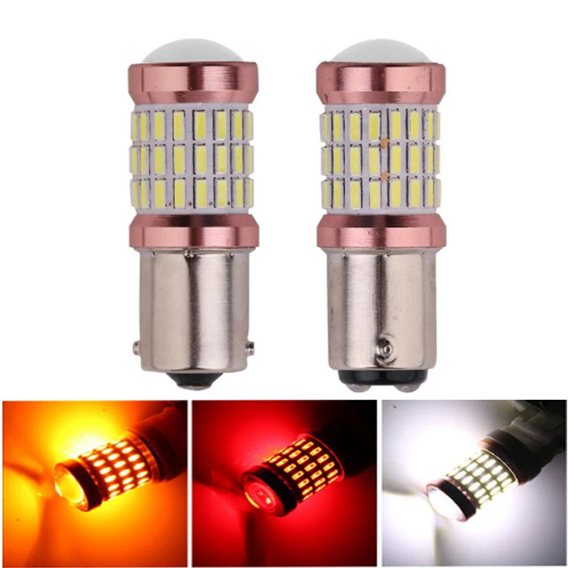 10pcs S25 1156 BA15S P21W 1157 BAY15D Car LED DRL Turn Signal Light Auto Parking Lamp Sidelight 4014 60SMD White Red Yellow 12V
10pcs S25 1156 BA15S P21W 1157 BAY15D Car LED DRL Turn Signal Light Auto Parking Lamp Sidelight 4014 60SMD White Red Yellow 12V