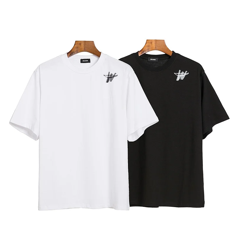 WE11 DONE T-shirt Men Women Small Letter W Round-neck Loose Cotton T-shirt Stylish Comfortable Casual Style T-shirt
WE11 DONE T-shirt Men Women Small Letter W Round-neck Loose Cotton T-shirt Stylish Comfortable Casual Style T-shirt