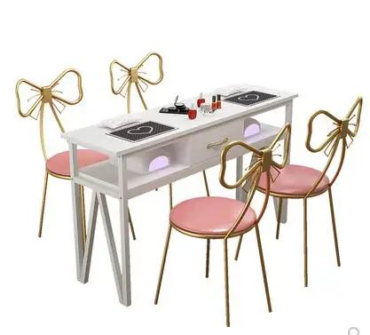 New nail table and chair set single simple modern nail salon table double table special economy
New nail table and chair set single simple modern nail salon table double table special economy
