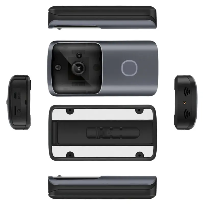 WiFi Wireless Video Doorbell Two-Way Talk Smart PIR Door Bell Security Camera HD
WiFi Wireless Video Doorbell Two-Way Talk Smart PIR Door Bell Security Camera HD