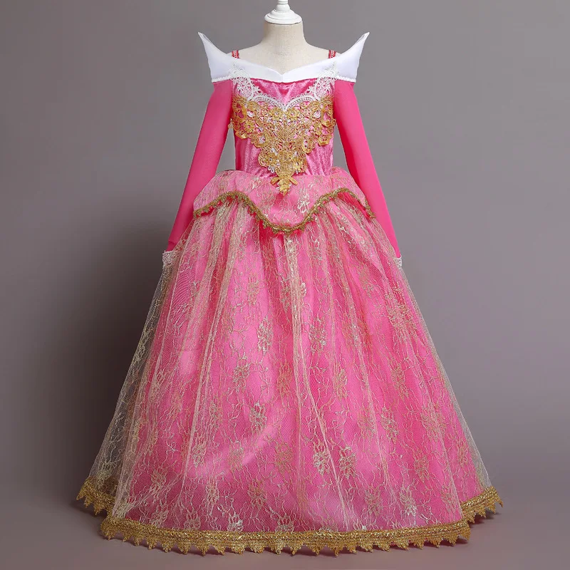2021 New Girls Long Sleeve Slash Neck Embroidery Princess Dress Kids Elegant Party Prom Ball Gown Children Costume 3-9 Year
2021 New Girls Long Sleeve Slash Neck Embroidery Princess Dress Kids Elegant Party Prom Ball Gown Children Costume 3-9 Year