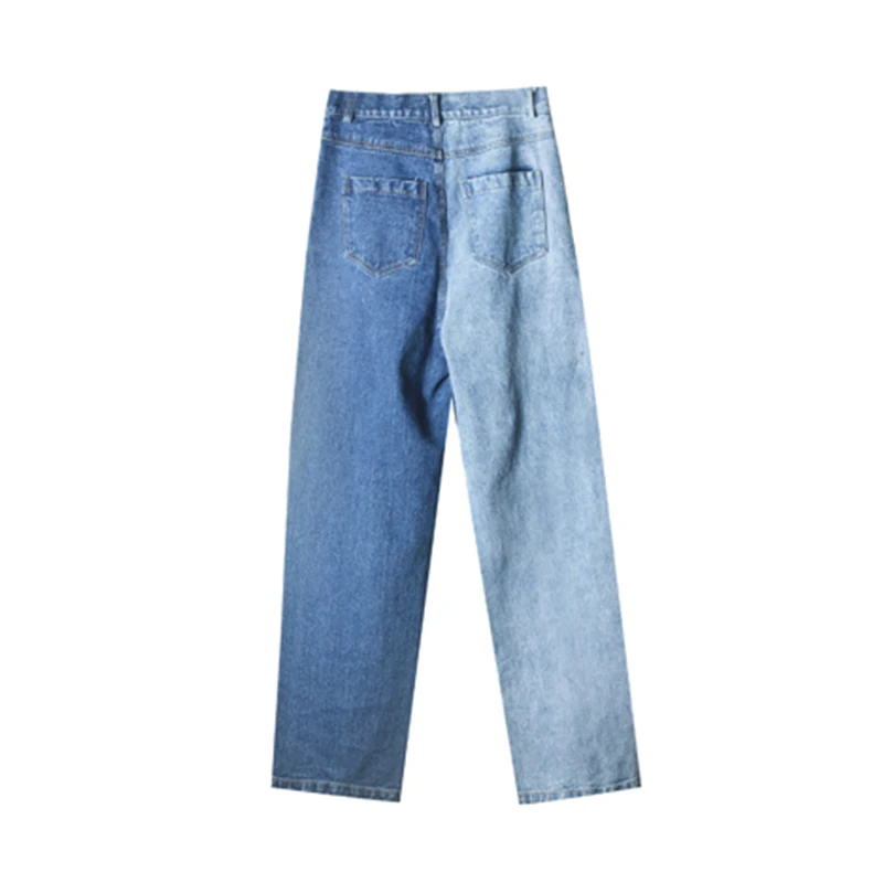 Patchwork Hit Color Hole Jeans For Women High Waist Casual Loose Straight Wide Leg Trousers Female Fashion New Tide 2021 K945
Patchwork Hit Color Hole Jeans For Women High Waist Casual Loose Straight Wide Leg Trousers Female Fashion New Tide 2021 K945