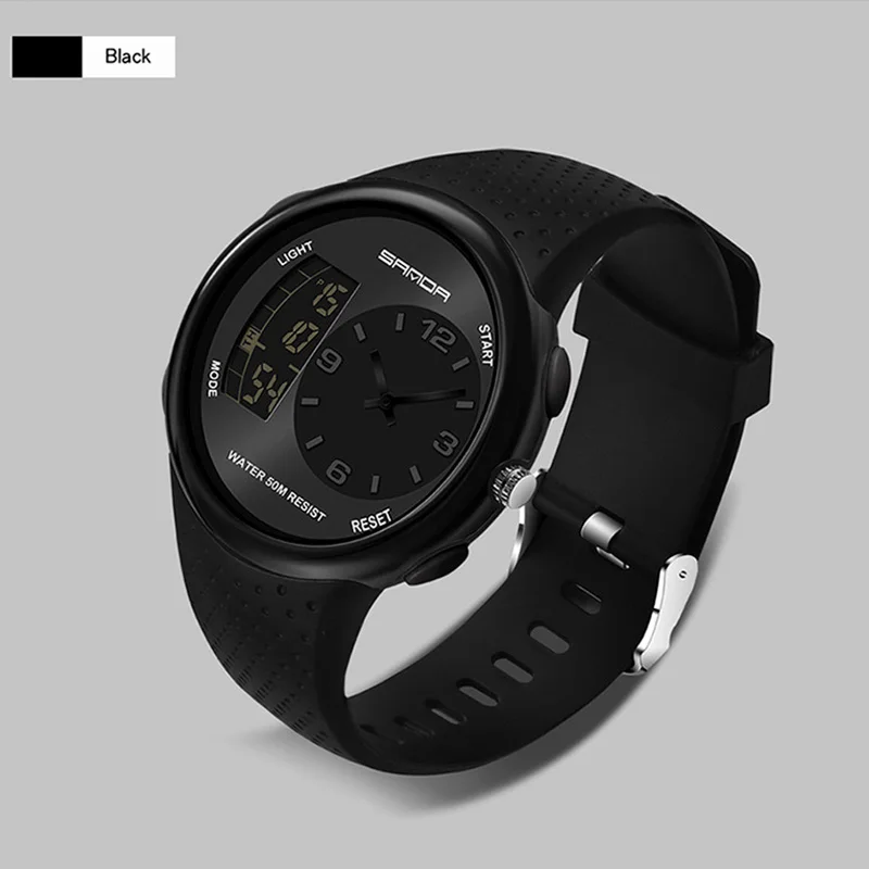 2020 Luxury Brand Double Display Mens Watches Sports Rubber Men's Hand Clock Smart Digital Watch Black Cost Cheap Wristwatch
2020 Luxury Brand Double Display Mens Watches Sports Rubber Men's Hand Clock Smart Digital Watch Black Cost Cheap Wristwatch