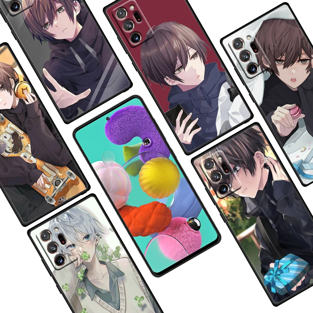 Hot Cute Japanese Anime Boy For Samsung Galaxy Note 20 Ultra Plus 10 9 8 F52 M62 M60 M31 M02 Core Soft Black Phone Case
Hot Cute Japanese Anime Boy For Samsung Galaxy Note 20 Ultra Plus 10 9 8 F52 M62 M60 M31 M02 Core Soft Black Phone Case