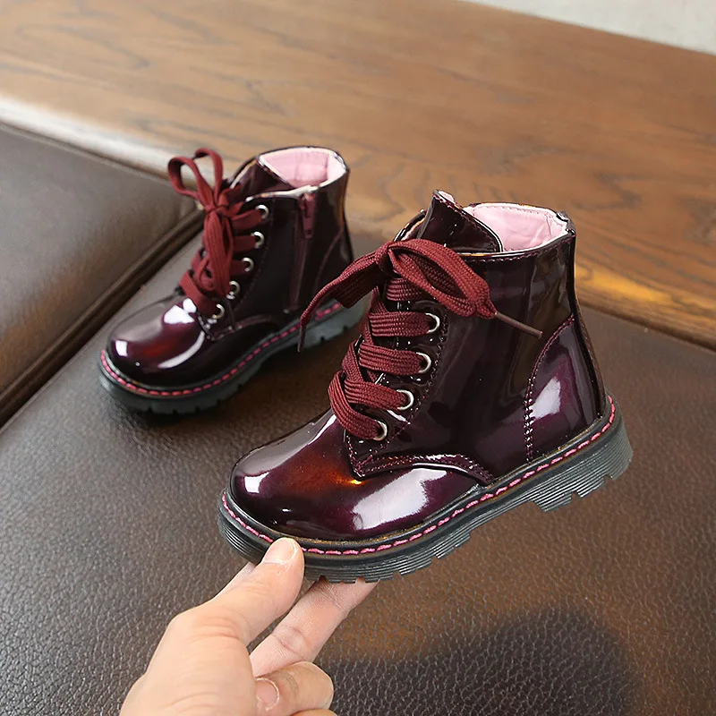 Size 21-30 Kids Shoes for Girl Fashion Martin Boots for Boy Toddler Shoes Children Martin Boots PU Leather Waterproof Snow Boots
Size 21-30 Kids Shoes for Girl Fashion Martin Boots for Boy Toddler Shoes Children Martin Boots PU Leather Waterproof Snow Boots