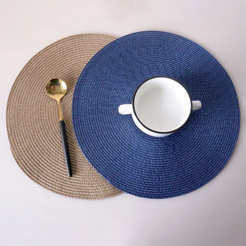Pc Thickened Tableware Pad Placemat Table Mat Repeatedly Washable PP Heat Insulation Non-Slip Simple for Dining Table
Pc Thickened Tableware Pad Placemat Table Mat Repeatedly Washable PP Heat Insulation Non-Slip Simple for Dining Table