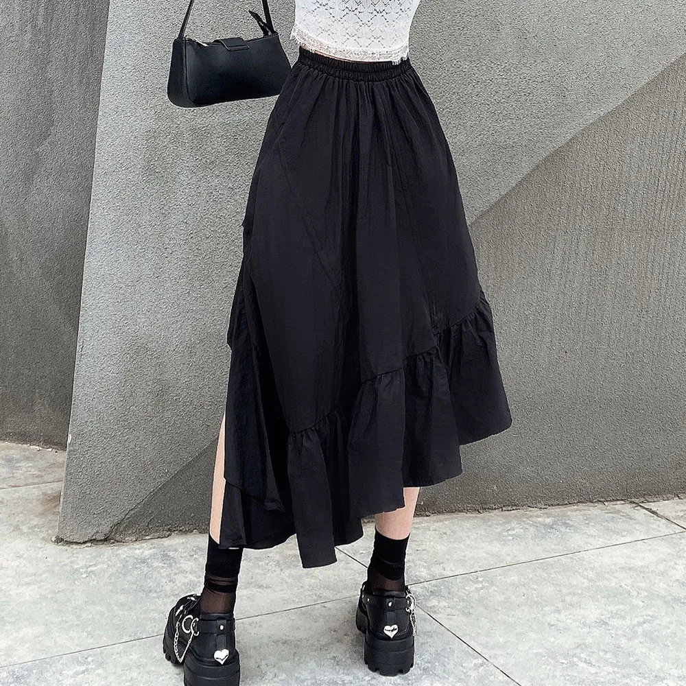 2021 Summer New High Street Fashion Solid Color Irregular High Waist Thin Women's Skirt Casual Hipster Hot Sale
2021 Summer New High Street Fashion Solid Color Irregular High Waist Thin Women's Skirt Casual Hipster Hot Sale