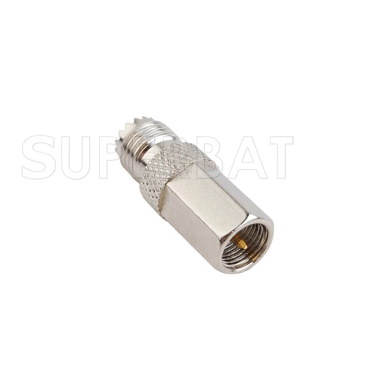 Superbat FME-Mini-UHF adapter FME Male Plug to Mini-UHF Female Jack straight Adapter RF Coaxial Connector
Superbat FME-Mini-UHF adapter FME Male Plug to Mini-UHF Female Jack straight Adapter RF Coaxial Connector