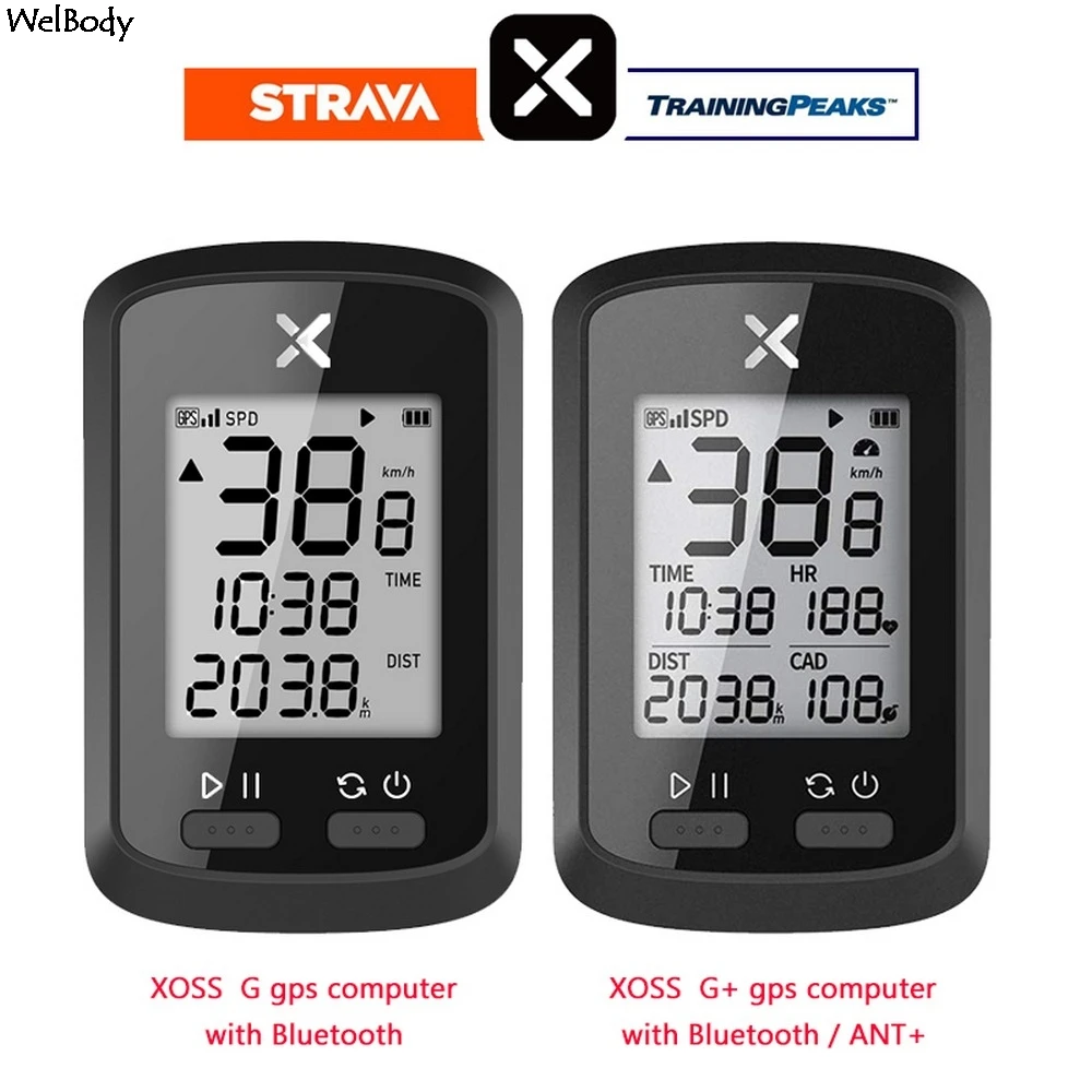 Велокомпьютер XOSS G Plus, беспроводной GPS Спидометр, водонепроницаемый, дорожный велосипед, горный велосипед, Bluetooth ANT + одометр, велокомпьютер
Велокомпьютер XOSS G Plus, беспроводной GPS Спидометр, водонепроницаемый, дорожный велосипед, горный велосипед, Bluetooth ANT + одометр, велокомпьютер