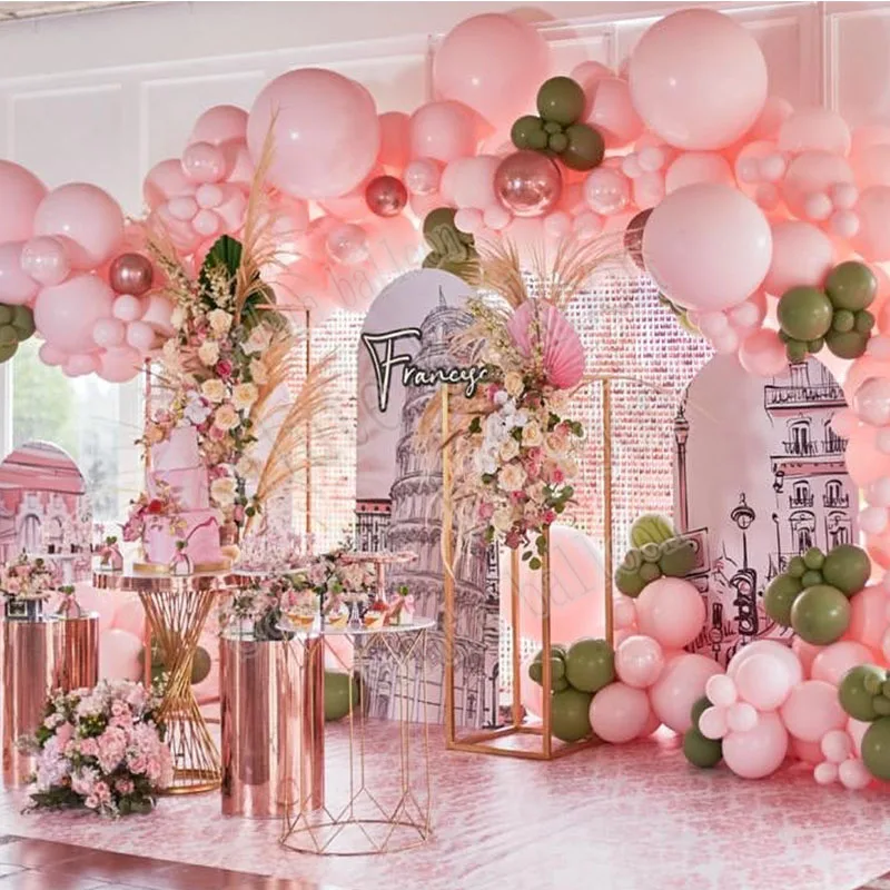 212Pcs Avocado Green Balloons Garland Arch Kit Rose Gold Balloon for Birthday Baby Shower Weddings Party Decoration
212Pcs Avocado Green Balloons Garland Arch Kit Rose Gold Balloon for Birthday Baby Shower Weddings Party Decoration