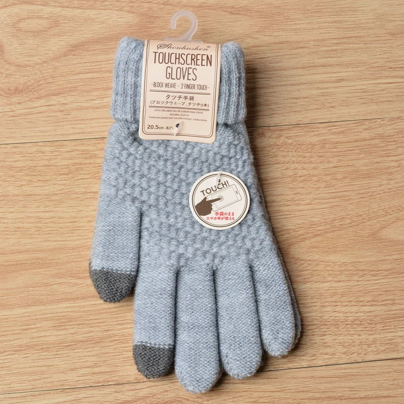Imitation Cashmere Knitted Gloves Ladies Touch Screen Warmth Fashion Autumn And Winter Gloves
Imitation Cashmere Knitted Gloves Ladies Touch Screen Warmth Fashion Autumn And Winter Gloves