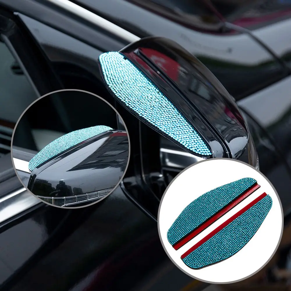 2Pcs Car Side Rearview Mirror Rain Eyebrow Universal Visor Diamond Look Sunshade Snow Guard Weather Shield Cover Car Accessories
2Pcs Car Side Rearview Mirror Rain Eyebrow Universal Visor Diamond Look Sunshade Snow Guard Weather Shield Cover Car Accessories