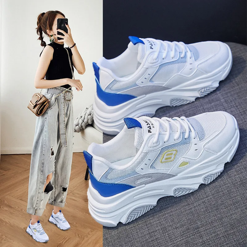 

Ins han edition, "torre shoes wet web celebrity fall 2021 new students heighten sneakers female running shoes 9802