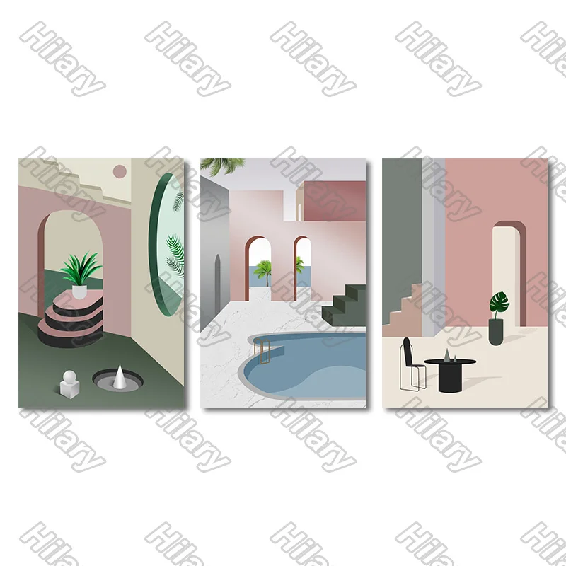 Poster Indoor Model Swimming Pool Still Life Canvas Painting and Prints Wall Art Pictures Decoration for Living Room 3Pcs
Poster Indoor Model Swimming Pool Still Life Canvas Painting and Prints Wall Art Pictures Decoration for Living Room 3Pcs